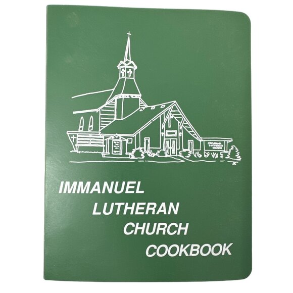 Immanuel Lutheran Church Cookbook 1987 Vtg Recipe Collection Ring Bound Canning - Picture 1 of 16